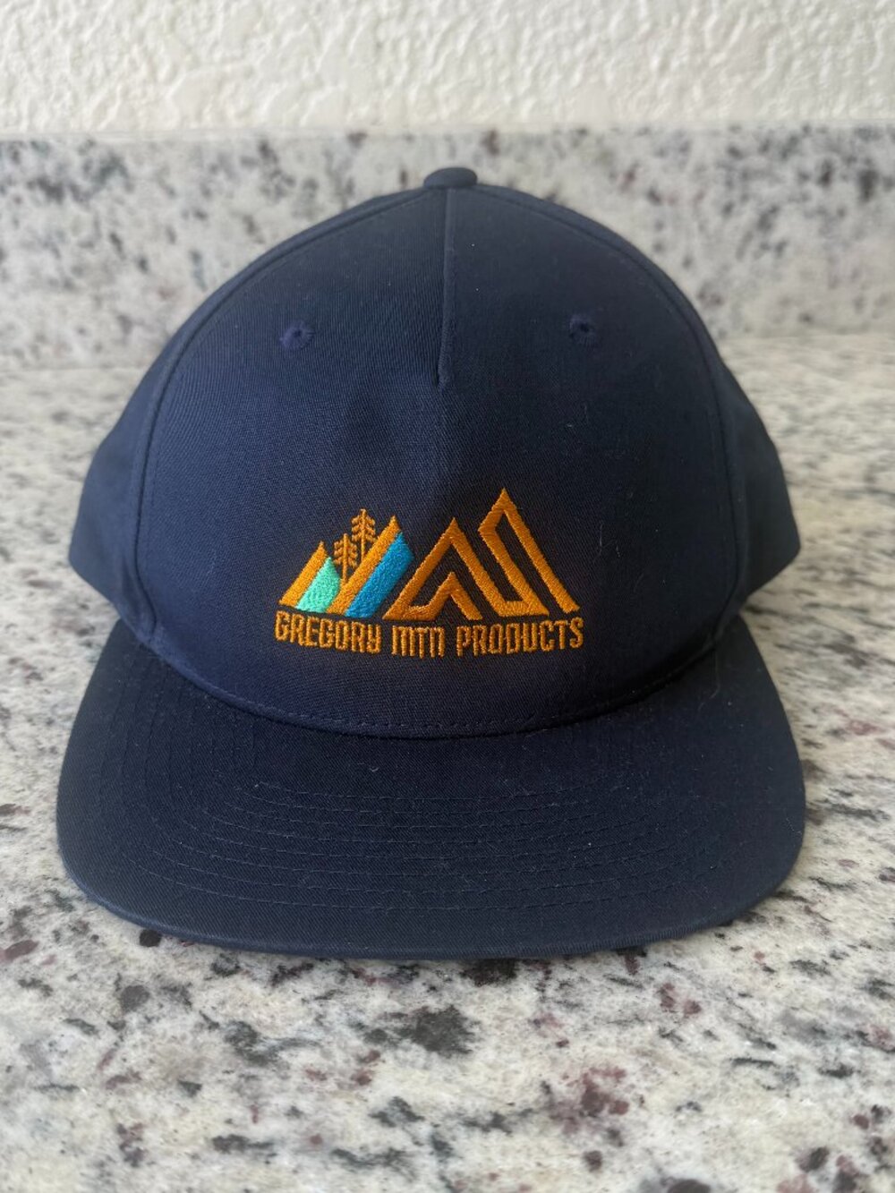 Richardson Gregory Mountain Products Style 255 Trucker Cap Navy Snapback New